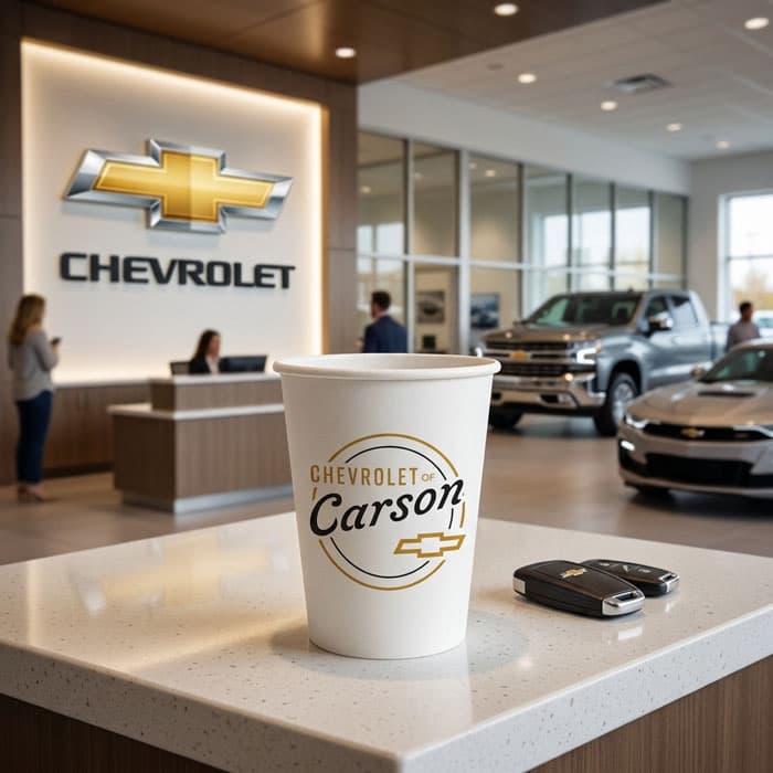Carson Chevrolet Custom Cups