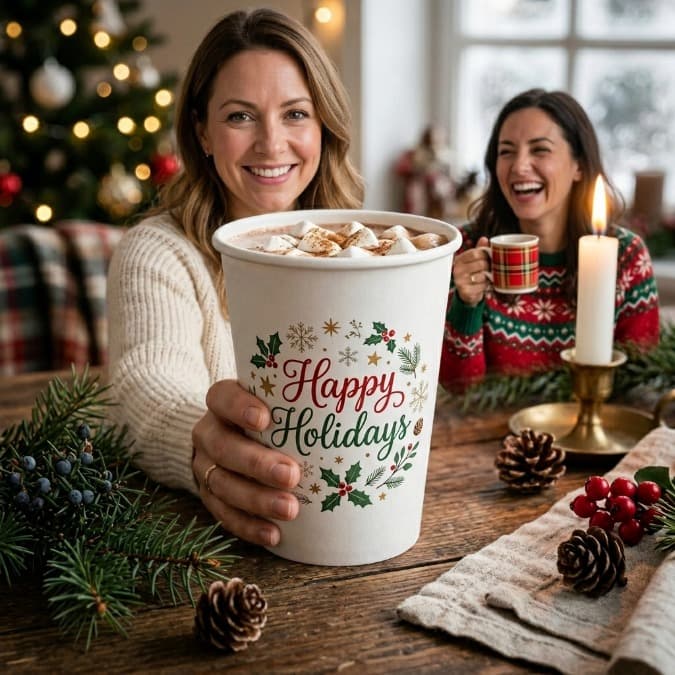 Customizable Paper Cups with Small Minimums