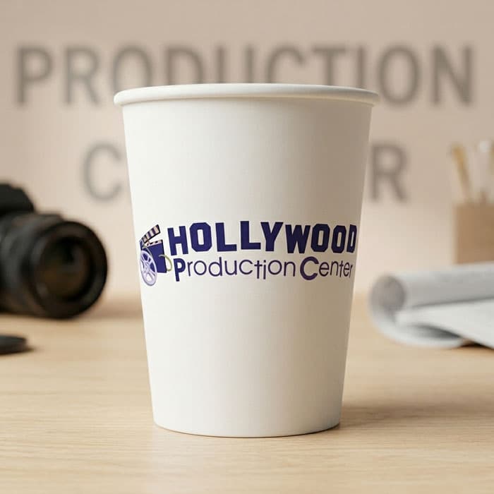 Mockup vs Finished Paper Cup