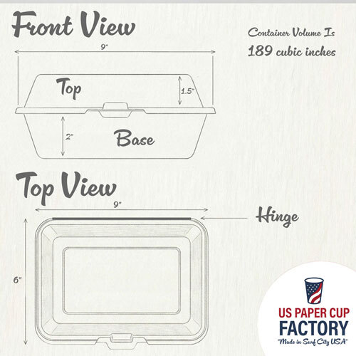 Kraft Cardstock Clamshell Container custom paper cup photo 9 – US Paper Cup Factory