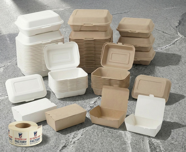 Custom branded food containers