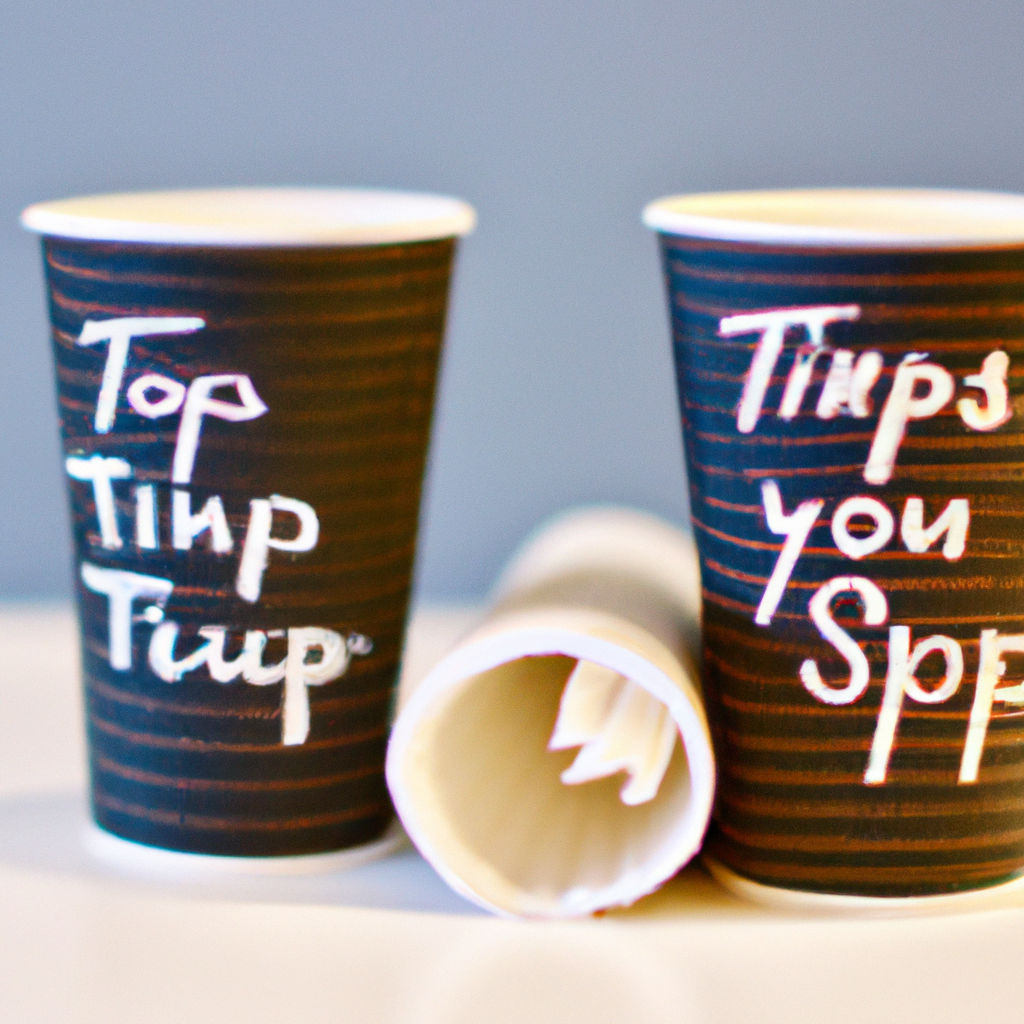 Design Tips for Your Custom Cups